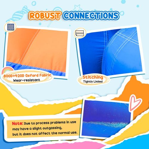 Bouncy Castle Slide Water Pool Trampoline, Blower 3.6 x 1.75 x 1.8m