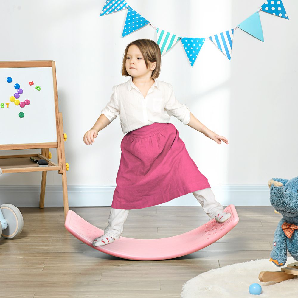 Balance Board, Kids Wobble Board Stepping Stone, Montessori Toy for 3-6 Years