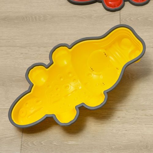 ZONEKIZ 6PCs Kids Kids Stepping Stones w/ Anti-Slip Edge, Indoor and Outdoor