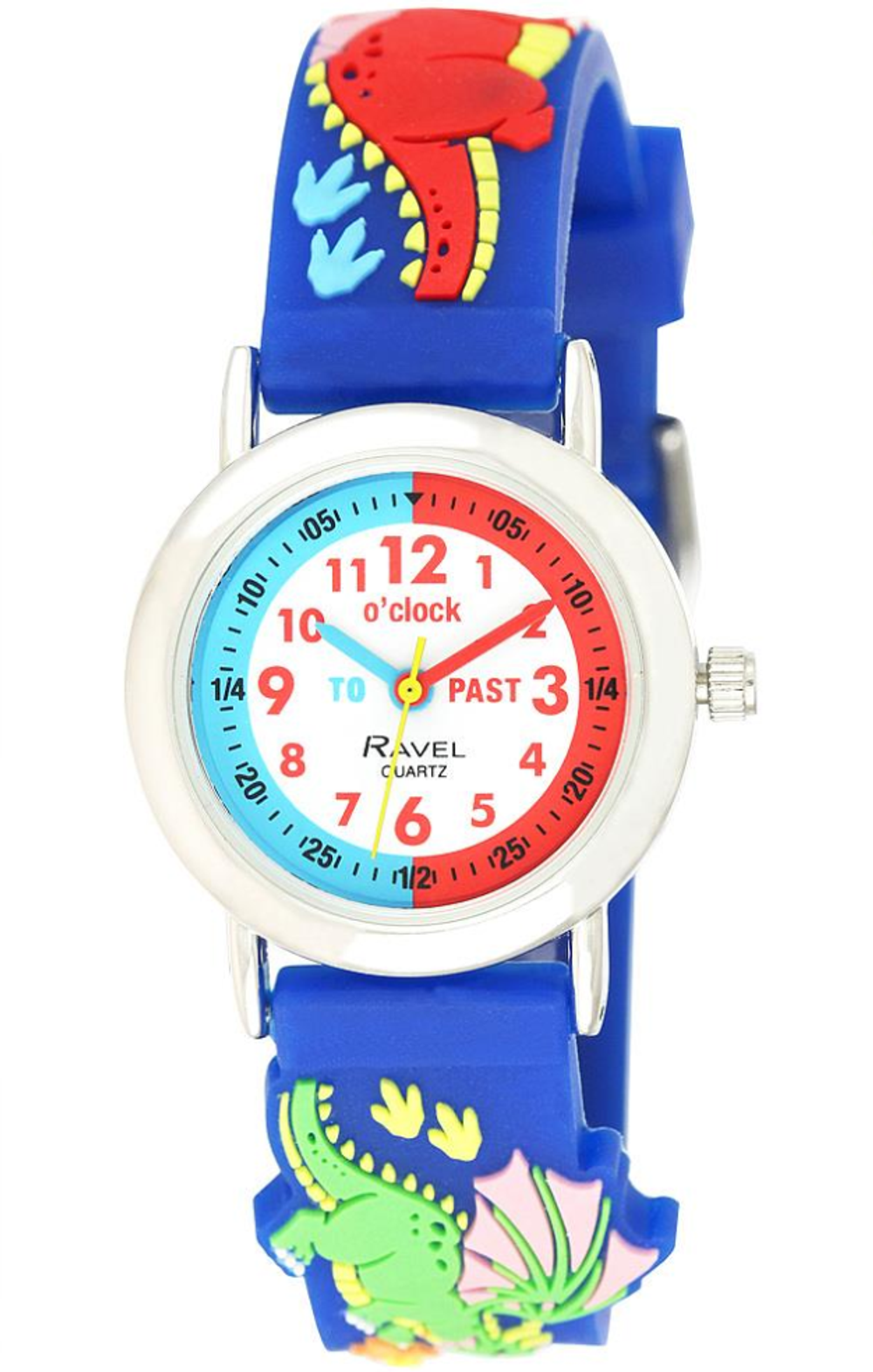 Ravel Children Boys 3D Cartoon Time Teacher Watch Dragon R1513.89