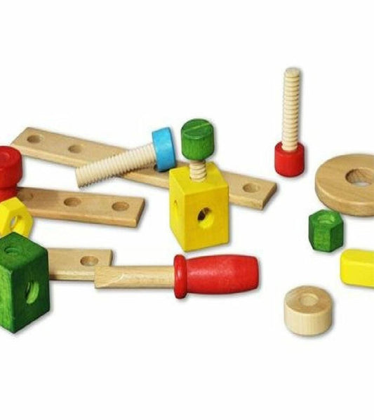 Lelin Wood Wooden Building Activity Toy For Kids Imagnation And Creativity Skill